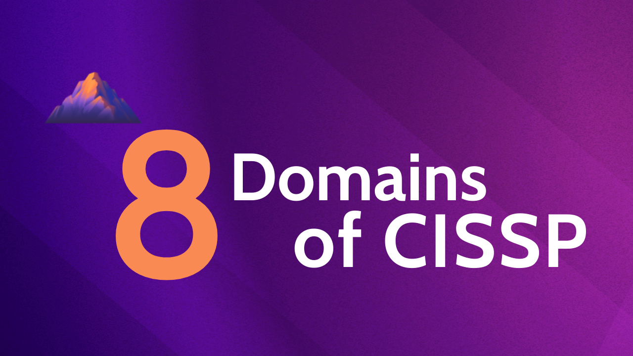 Image of eight cissp domains explained - Destination Certification
