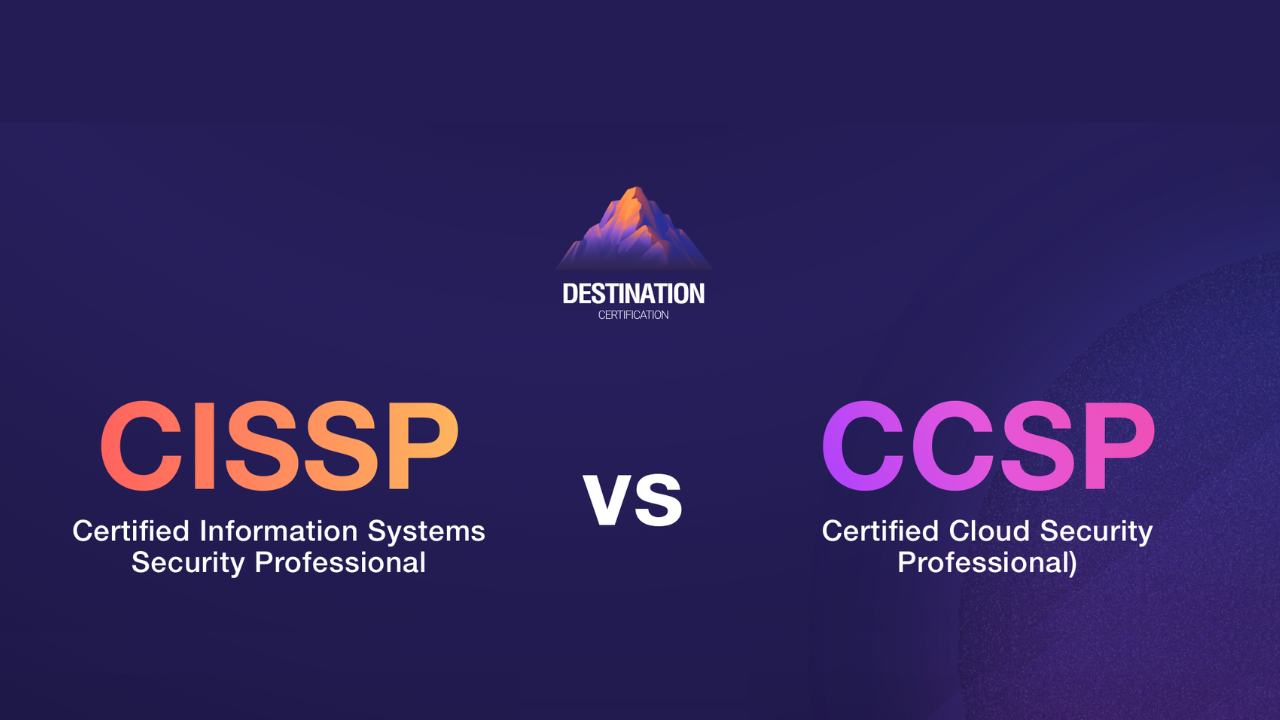Image of CISSP vs CCSP - Destination Certification