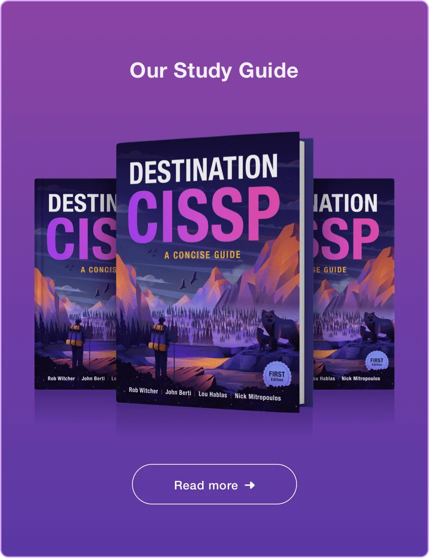 Image of Destination CISSP study guide - Destination Certification