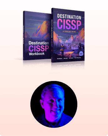 Image of Destination CISSP workbook and mentor Lou - Destination Certification