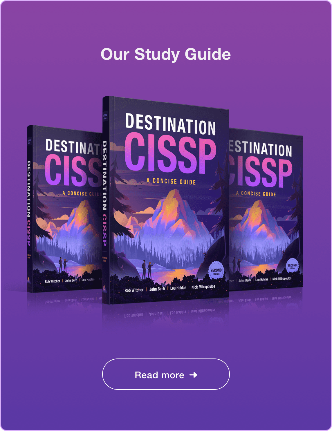 Image of our CISSP Guidebook Second addition - Destination Certification