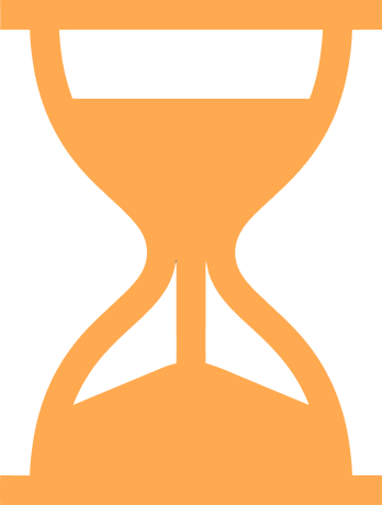 Icon for hourglass - Destination Certification